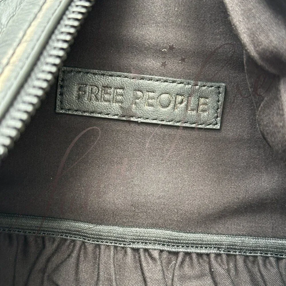 FREE PEOPLE West End Backpack In Black NWT